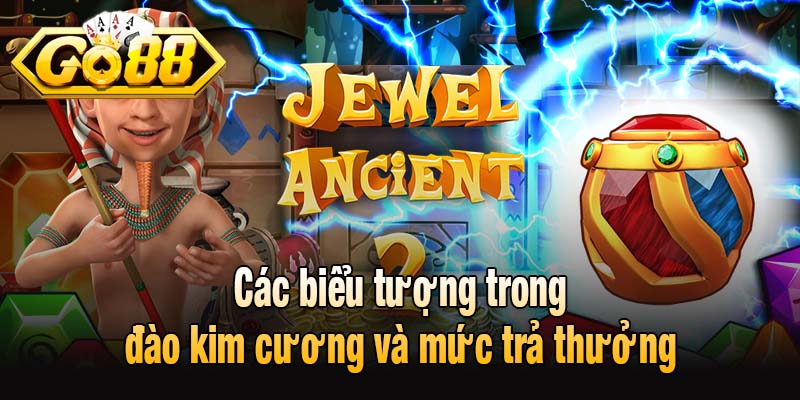 Các biểu tượng trong đào kim cương và mức trả thưởng