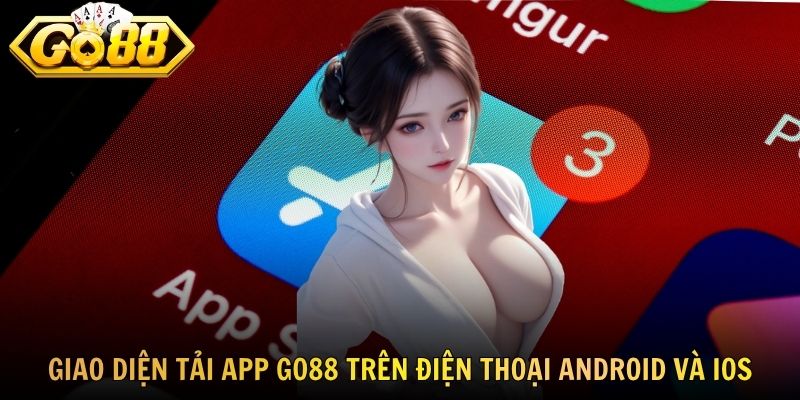 Giao diện tải app GO88 trên điện thoại Android và iOS
